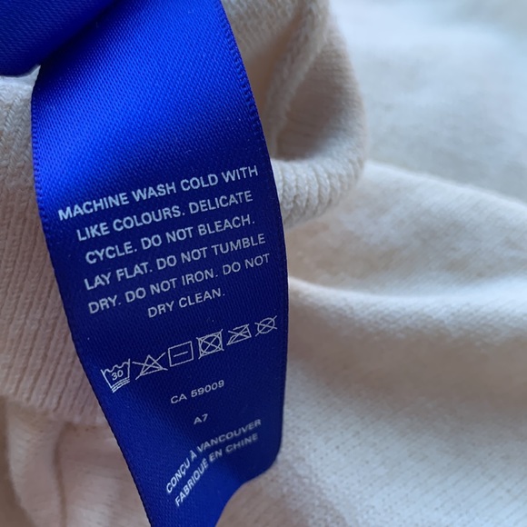 Kit&Ace Merino Wool Fitted Turtleneck Mock Neck Shirt Beige Cream XL - Picture 9 of 10